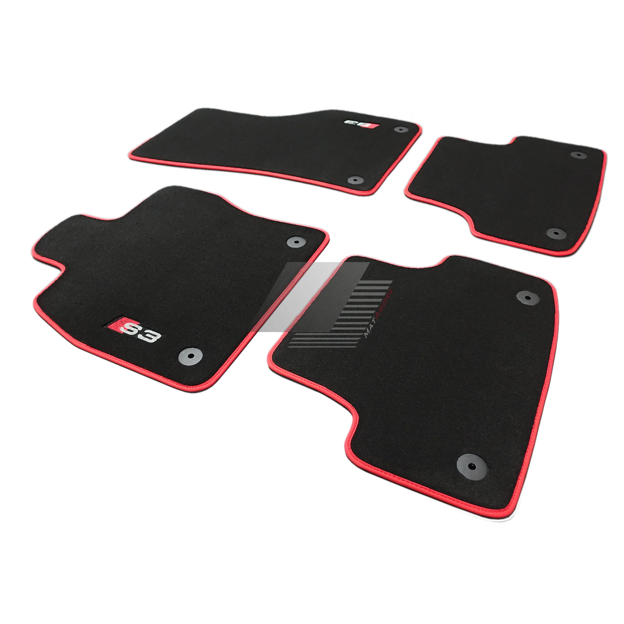 Audi A3 8L Floor Mats 1996-2002 *3 Door #S3 Side